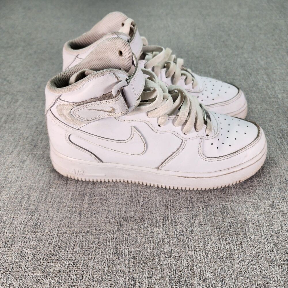 Nike  Air Force 1 High Top Dh2933-111 Boys Size 6.5y Triple White